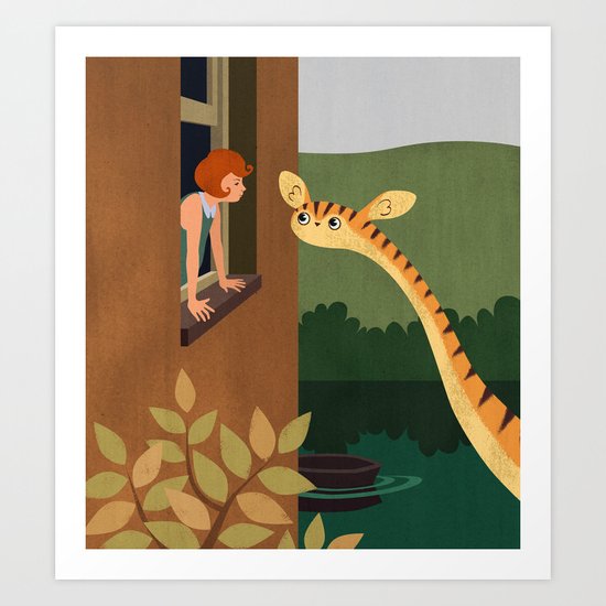 Come Outside Art Print