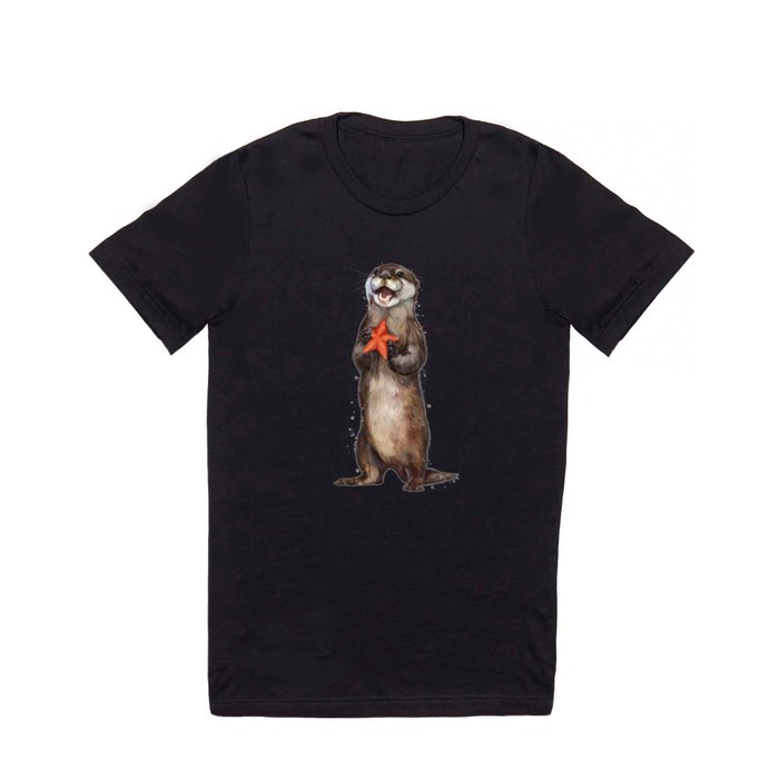 Otterly Delighted Otter T Shirt