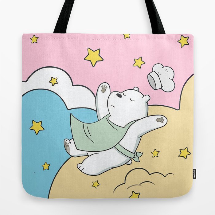We bare bears tote bag online