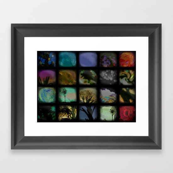 Boxed In Framed Art Print