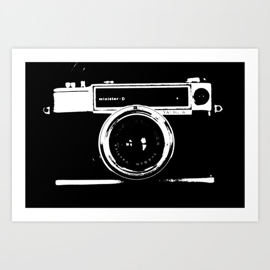 Camera Art Print