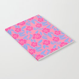 Tropical flowers - hibiscus Notebook