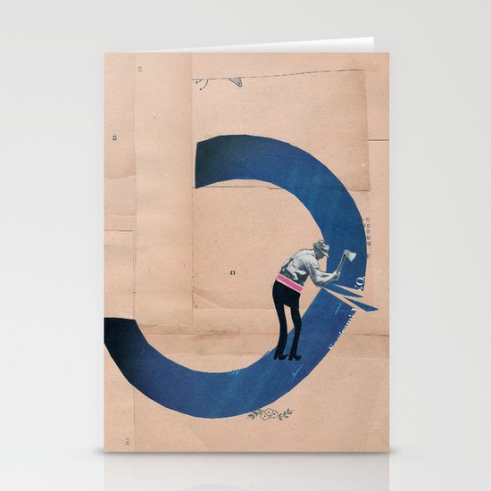Curve Stationery Cards