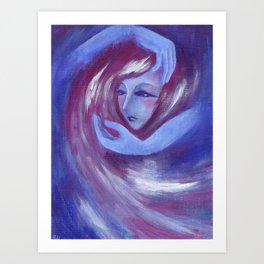 Support from Universe Art Print