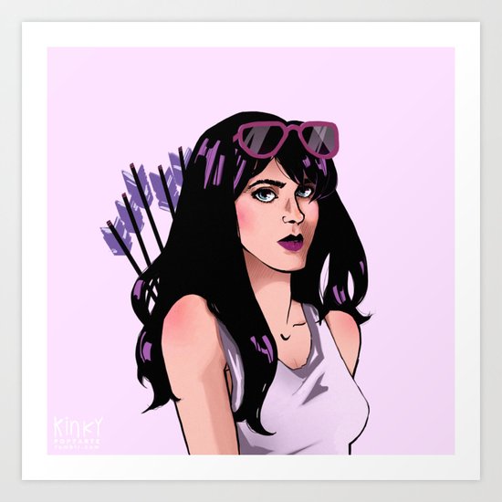 hero for hire Art Print