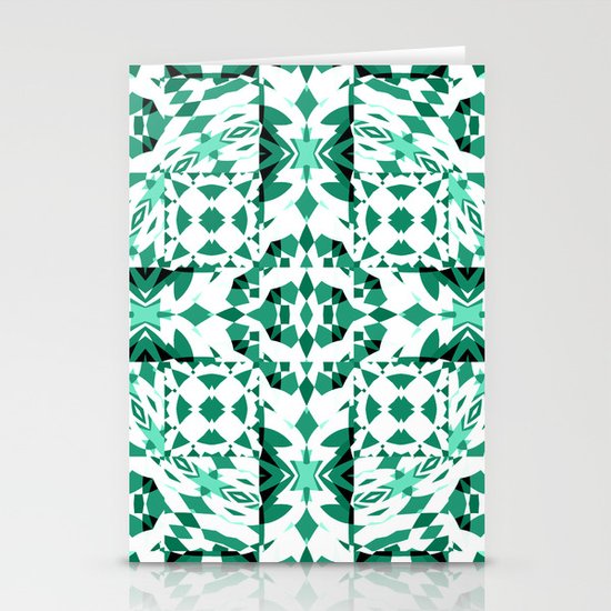 Green Stationery Cards