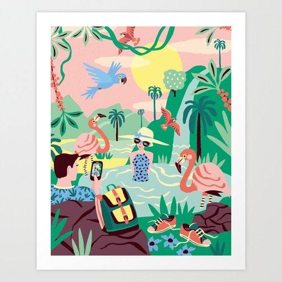Paradise Art Print