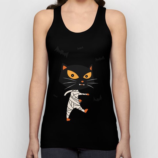 Mummy Cat Unisex Tank Top