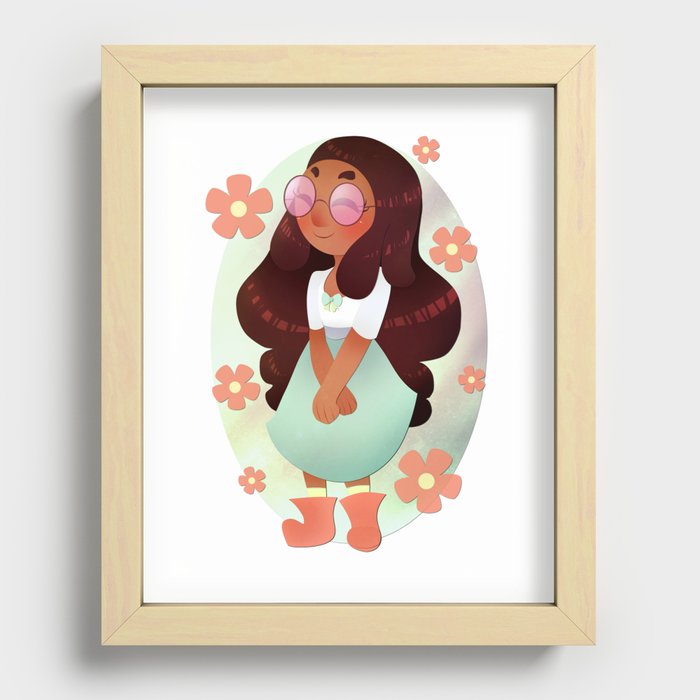 Lil Connie Recessed Framed Print