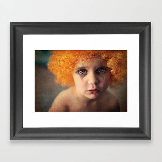 Things will look better tomorrow. Framed Art Print
