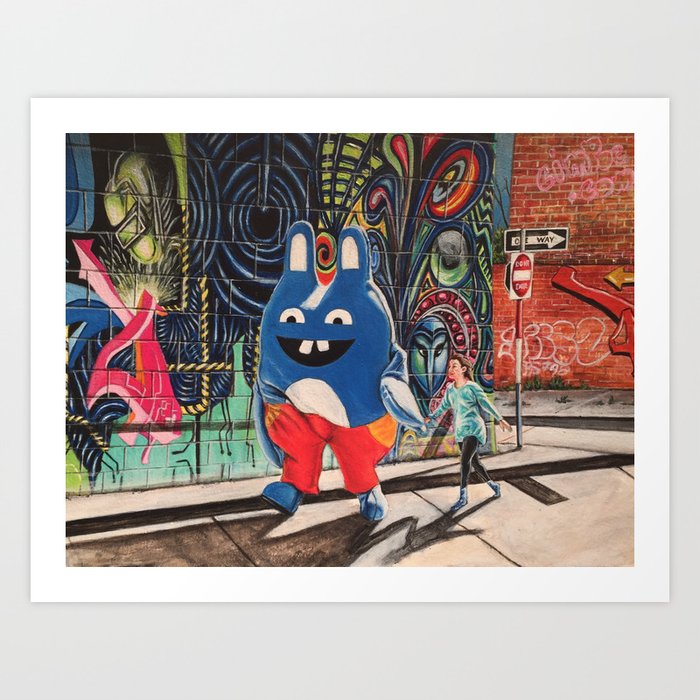 Bingo Bronson Art Print