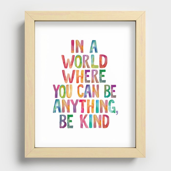 Recessed Framed Print