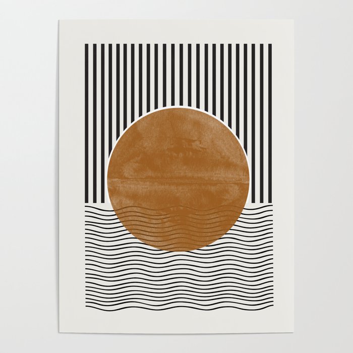 Abstract Modern Poster by The Miuus Studio | Society6