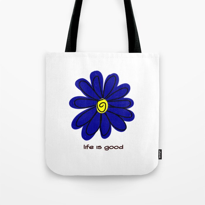 Life is good hotsell tote bag