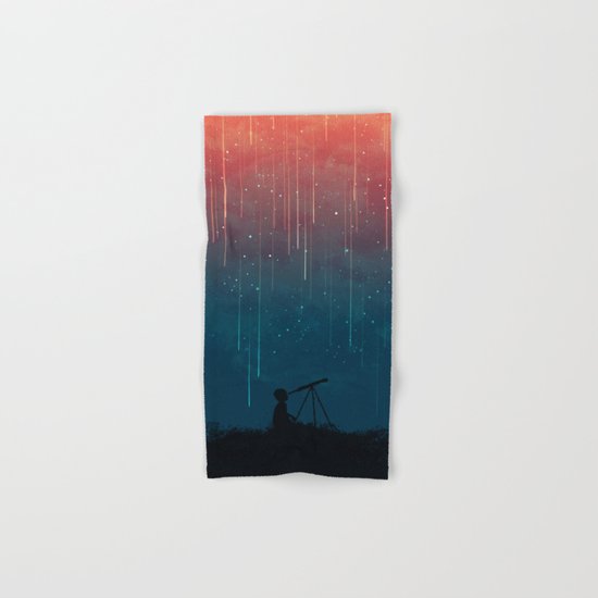 Meteor rain Hand & Bath Towel