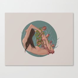In Her Element (Water) Canvas Print