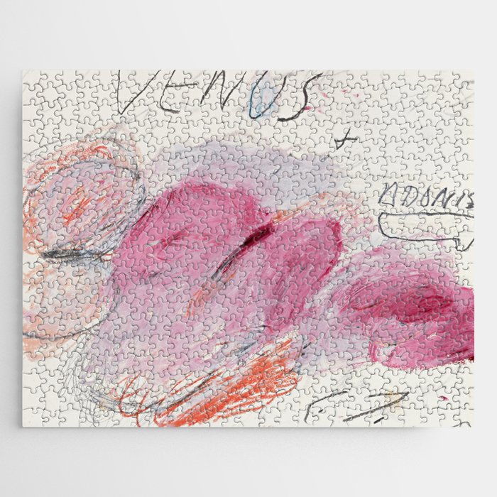Cy Twombly Venus Adonis Jigsaw Puzzle