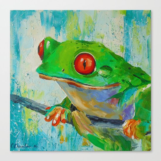 Frog Canvas Print