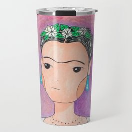Frida Kahlo Travel Mug
