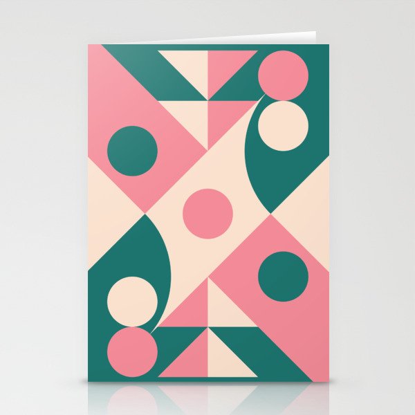 928// MASH (tropical) 5 of 8 Stationery Cards