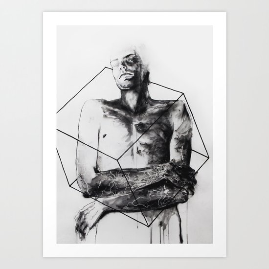 within the bounds of this single road Art Print