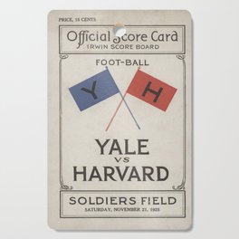 Harvard Yale Game 1925 Cutting Board