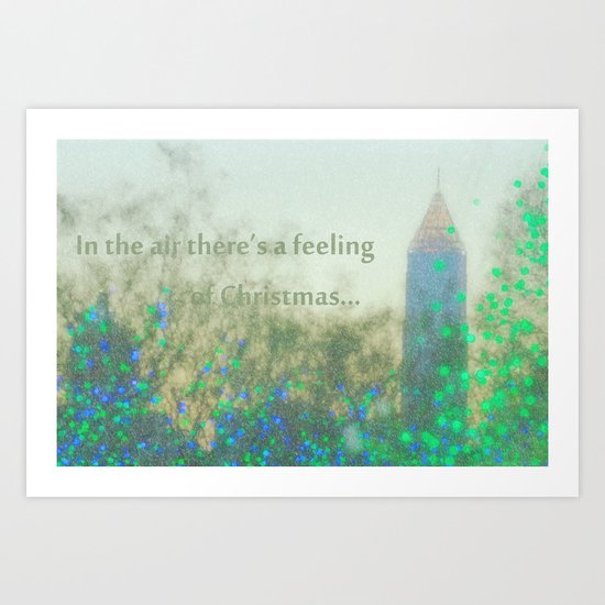 In The Air There's A Feeling Art Print