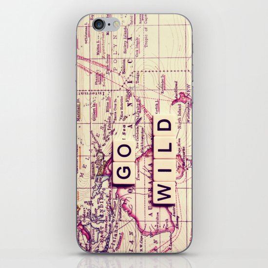 go wild iPhone & iPod Skin