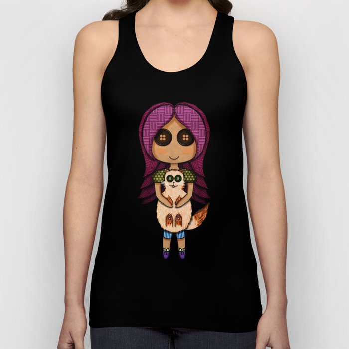A doll and her cat Tank Top