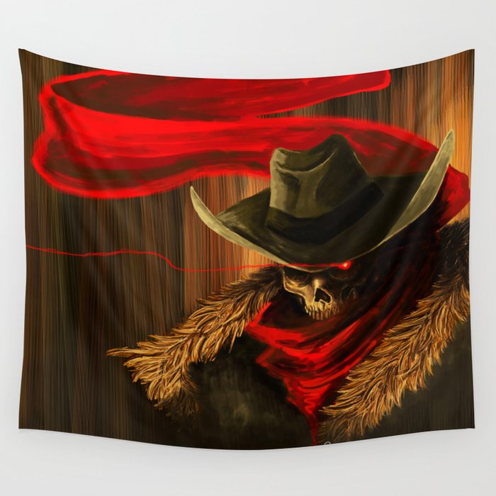 Cowboy tapestry discount