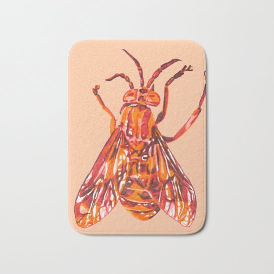 Horse Fly Bath Mat