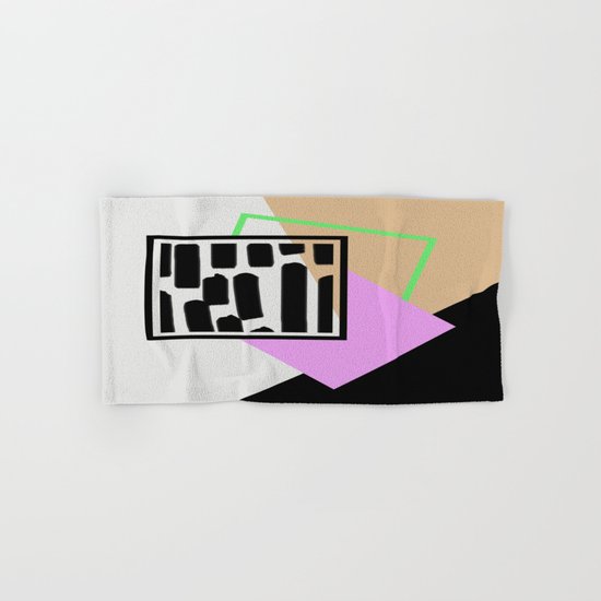 Abstract Geometry Hand & Bath Towel