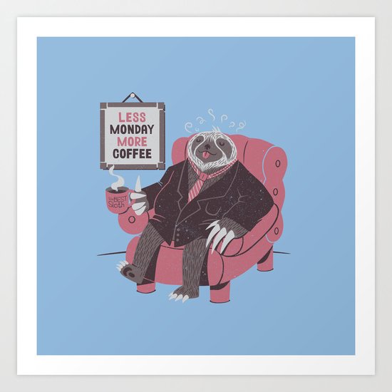 Monday Art Print