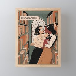 our own romance Framed Mini Art Print