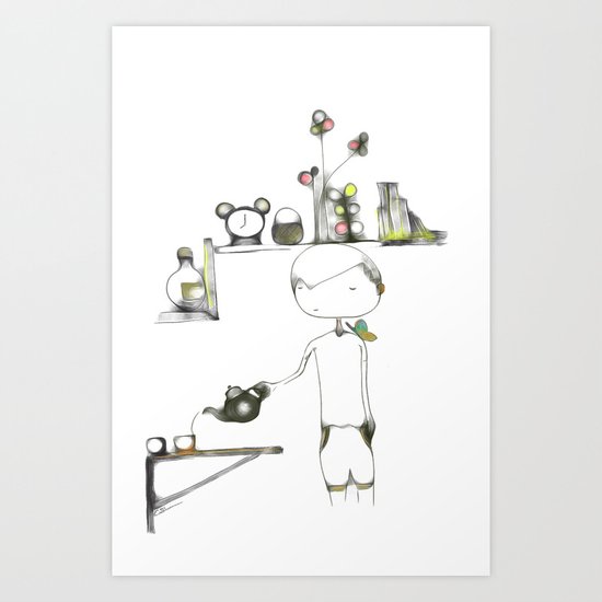 life's good - cs184 Art Print
