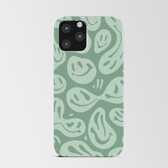Minty Fresh Melted Happiness iPhone Card Case