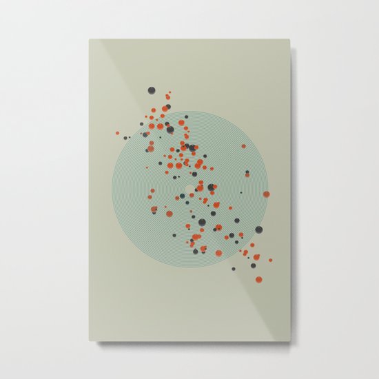 Geometric Metal Print