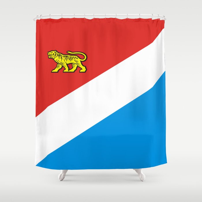 flag of Primorsky Shower Curtain