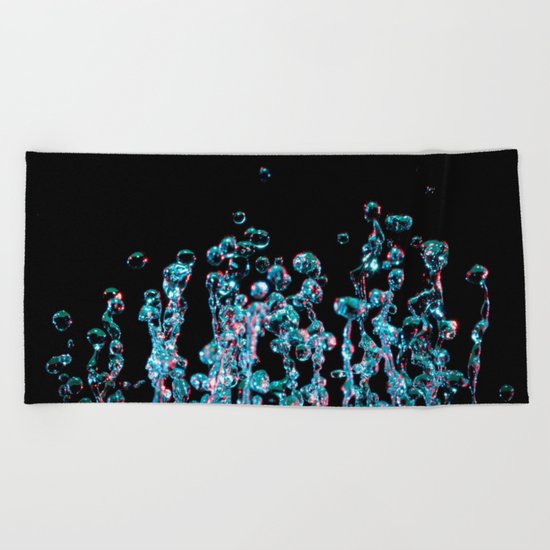 Droplets II Beach Towel