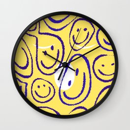 smile from your heart Wall Clock