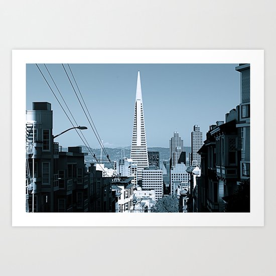Transamerica Pyramid Art Print