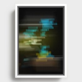 Cosmic Matters (Color Abstract 11) Framed Canvas