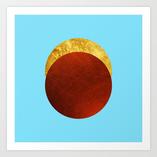Lovers Art Print