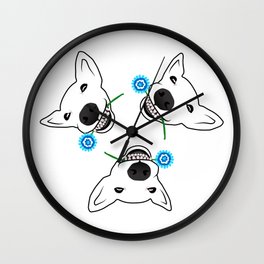 Smiling Doggo Wall Clock