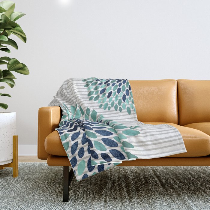 Aqua throw blankets cheap