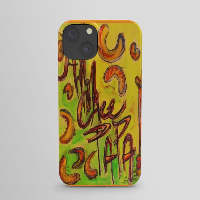 "Ah Chee Papa"  - the new catch phrase coming your way! iPhone Case
