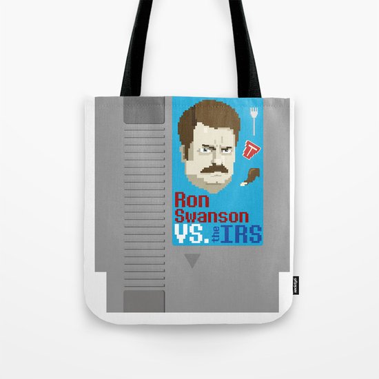 Ron Swanson VS. the IRS Tote Bag