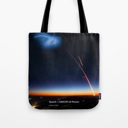 SpaceX — SAOCOM 1A Mission Tote Bag