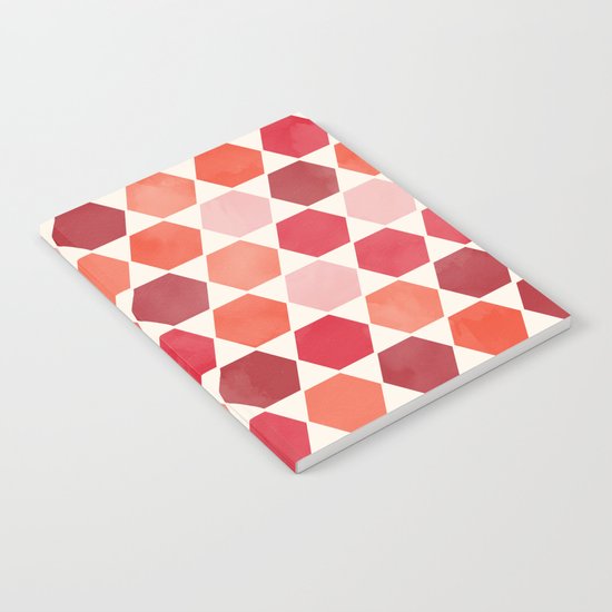 Red Tiles Notebook