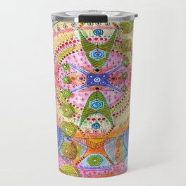 Pastel Mandala Travel Mug